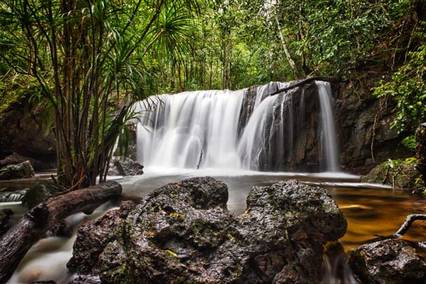 Водопад Суой Тран на острове Фукуок