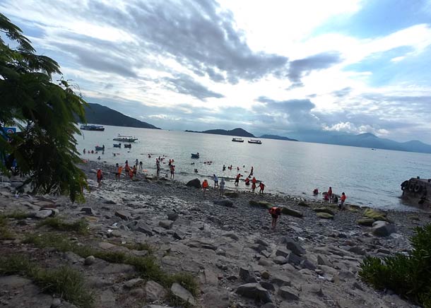 Пляж острова Хон Мун (Вьетнам)