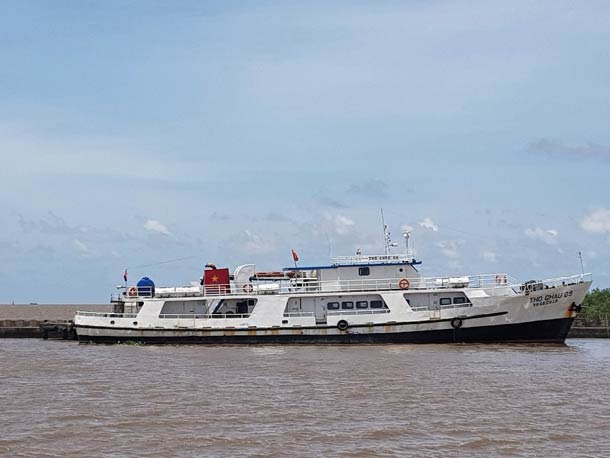 Морской порт в городе Ратьзя (Вьетнам)