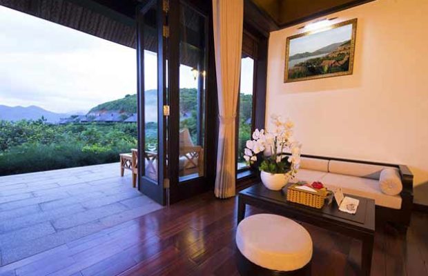 Вид из одного из номеров в отеле МерПерле Хон Там